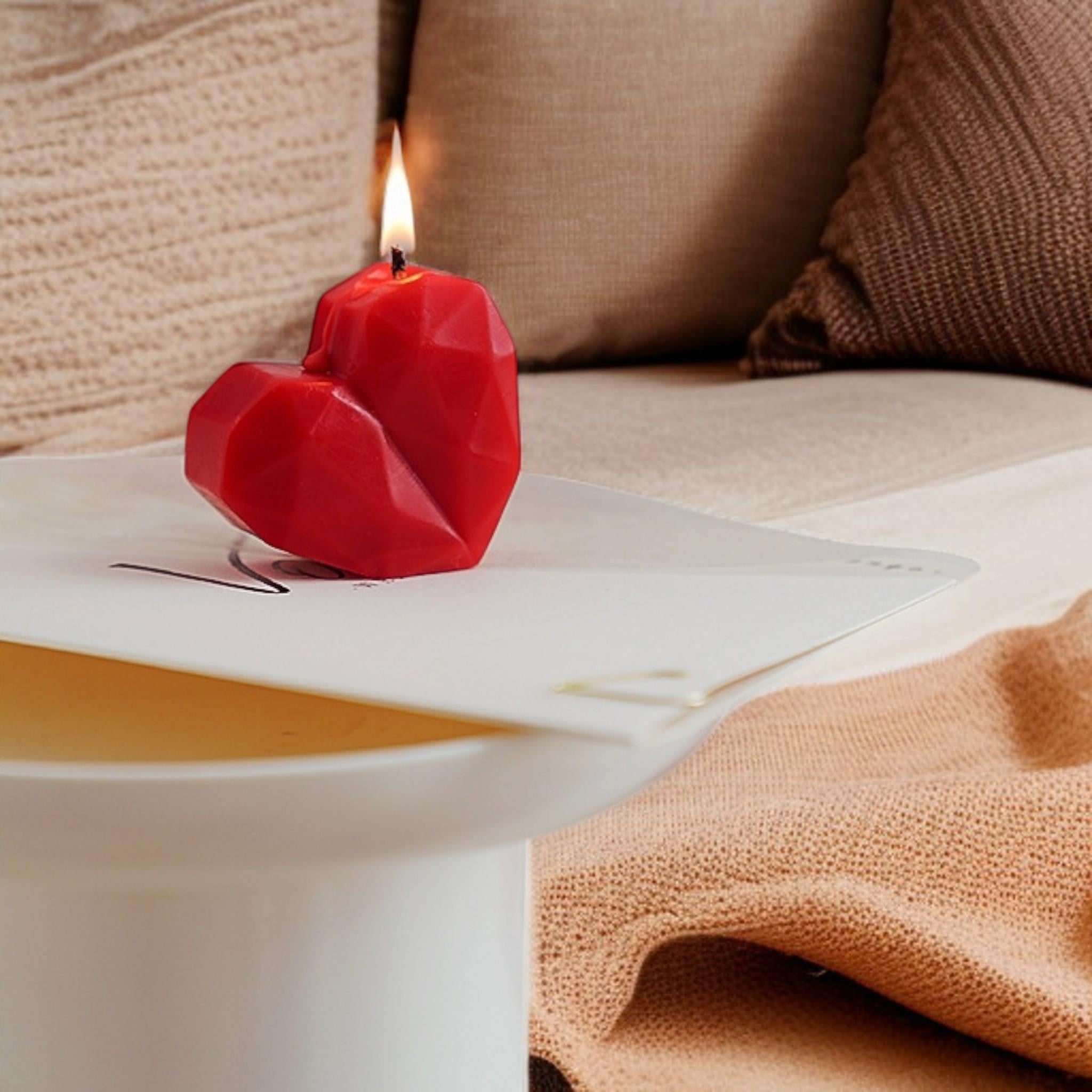 Свеча JYX Red Hart Красный (0001)