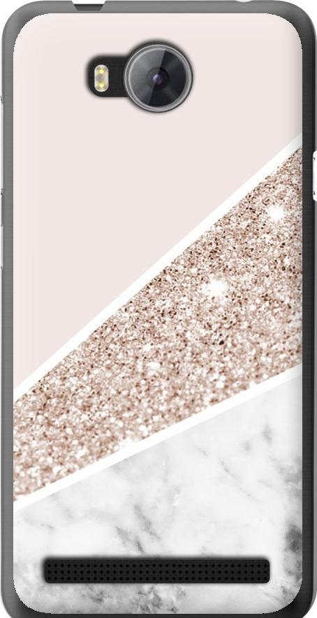 Чехол на Huawei Y3II / Y3 2 Пастельный мрамор (4342t-495-42517)