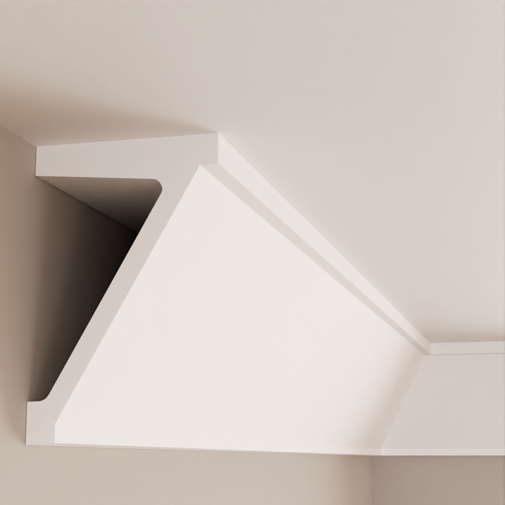 Карниз полиуретановый Gaudi Decor P 884 140x90x2000 мм (25409116)