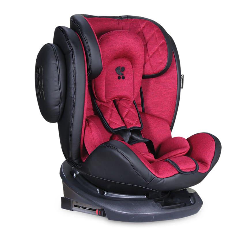 Автокресло Lorelli Aviator Isofix 0-36 кг Black/Red (47386)