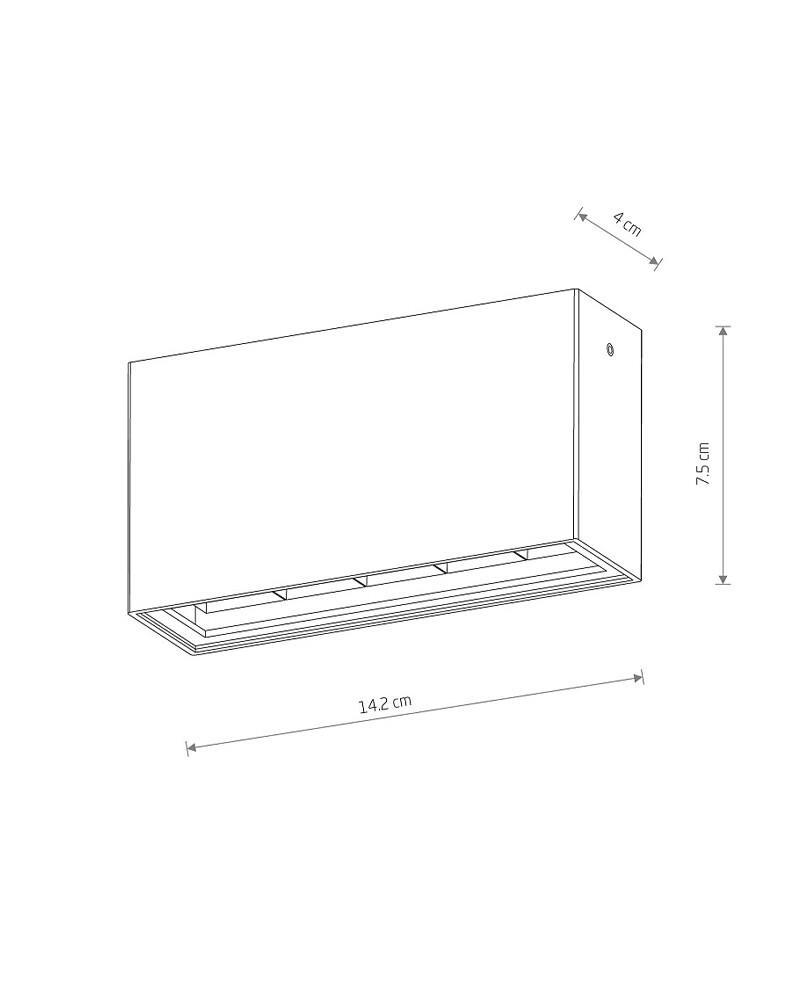 Светильник уличный Nowodvorski 11368 Nel I Led 1x5W 3000K 500Lm IP54 Bk (22361211) - фото 7