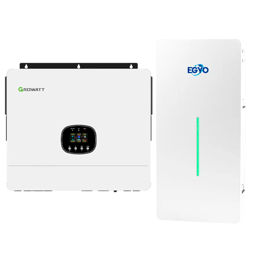 Комплект автономного енергозабезпечення Growatt SPE 8000 ES 8kW та EGYO EGYO-HWMS1024 10,24kWh White (34618427)