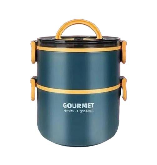 Ланч-бокс для їжі 11632 1400 мл Темно-Синій (7-6-4570611)