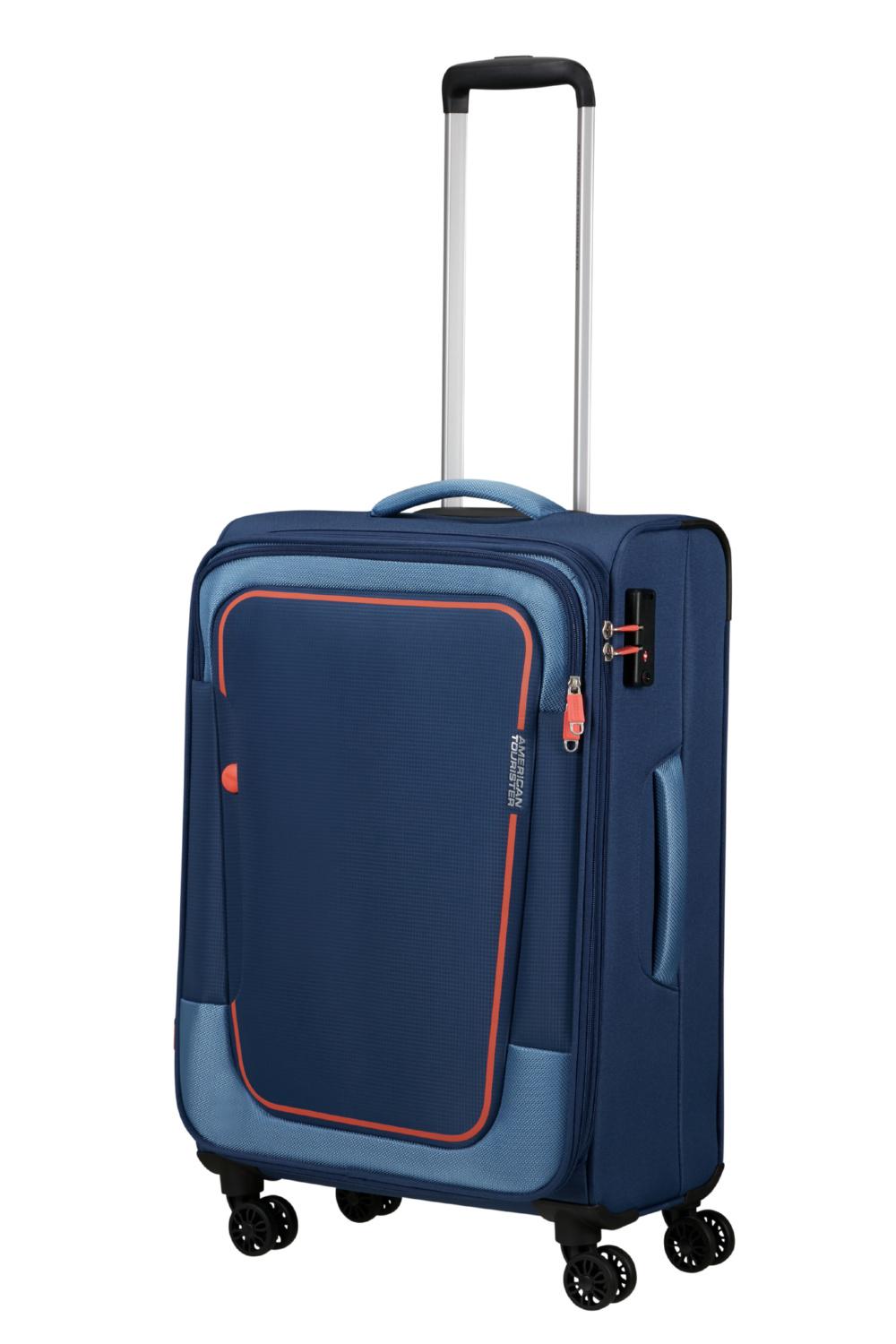 Чемодан American Tourister PULSONIC 68x44x27/30 см Темно-синий (MD6*41002) - фото 11