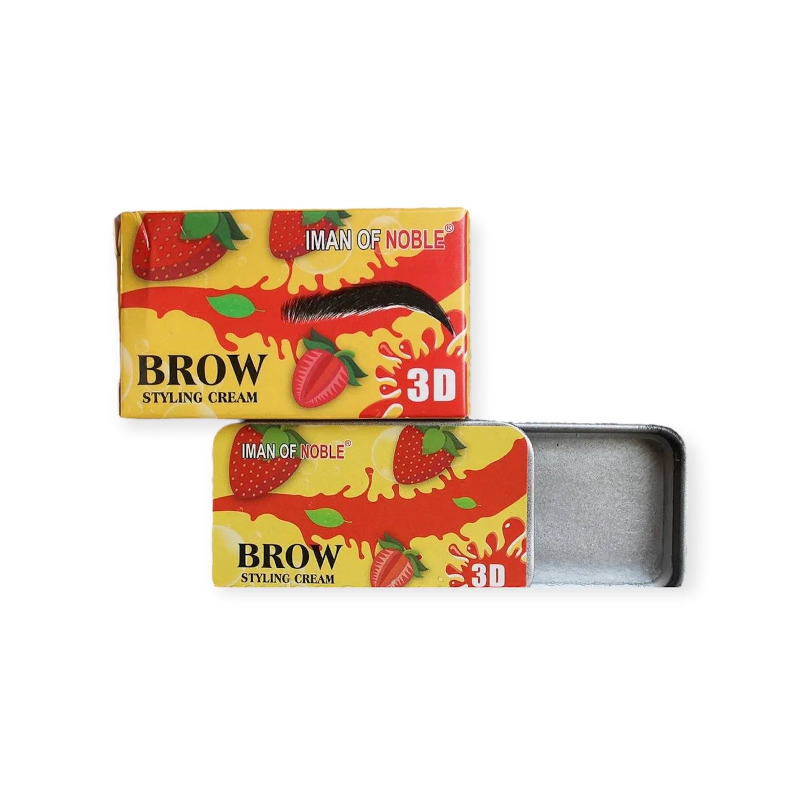 Гель-мыло для бровей Iman of Noble Brow Styling Soap Клубника 12 г (18199)