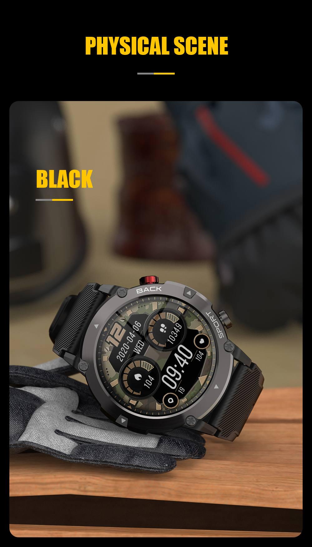 Смарт-годинник LEMFO LF26 MAX тонометр/пульсиметр/кисень у крові/дзвінки Black - фото 8 Смарт-годинник LEMFO LF26 MAX тонометр/пульсиметр/кисень у крові/дзвінки Black - фото 8