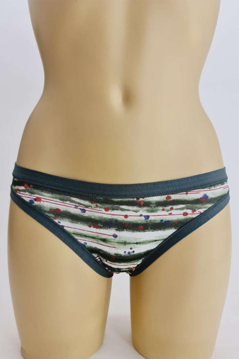 Трусики слип Emy р. 5/XL микс Зеленый (75863)