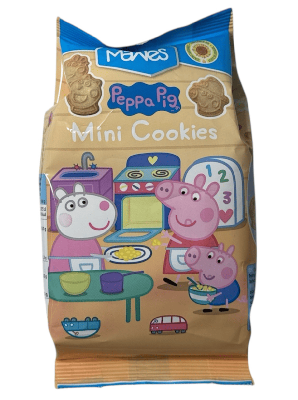 Печенье Maxies Peppa Pig Mini Cookies с ванильным вкусом 100 г (3090878645)