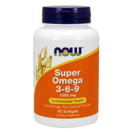 Омега 3-6-9 NOW Super Omega 3-6-9 1200 мг 90 softgels (NOW-01839)