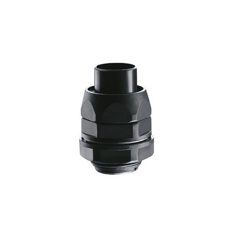 Кабельний ввід Gewiss RD10 IP54 ПВХ для отворів 1/4" кабель max Ø 10 мм поворотний для шаф Чорний (DX54310)