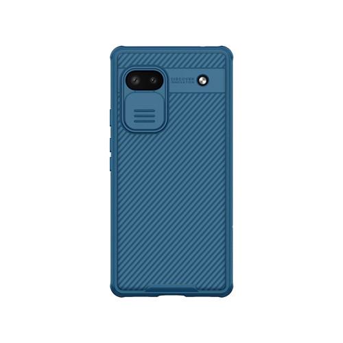 Чехол бампер Nillkin CamShield Pro для Google Pixel 6a Blue - фото 3