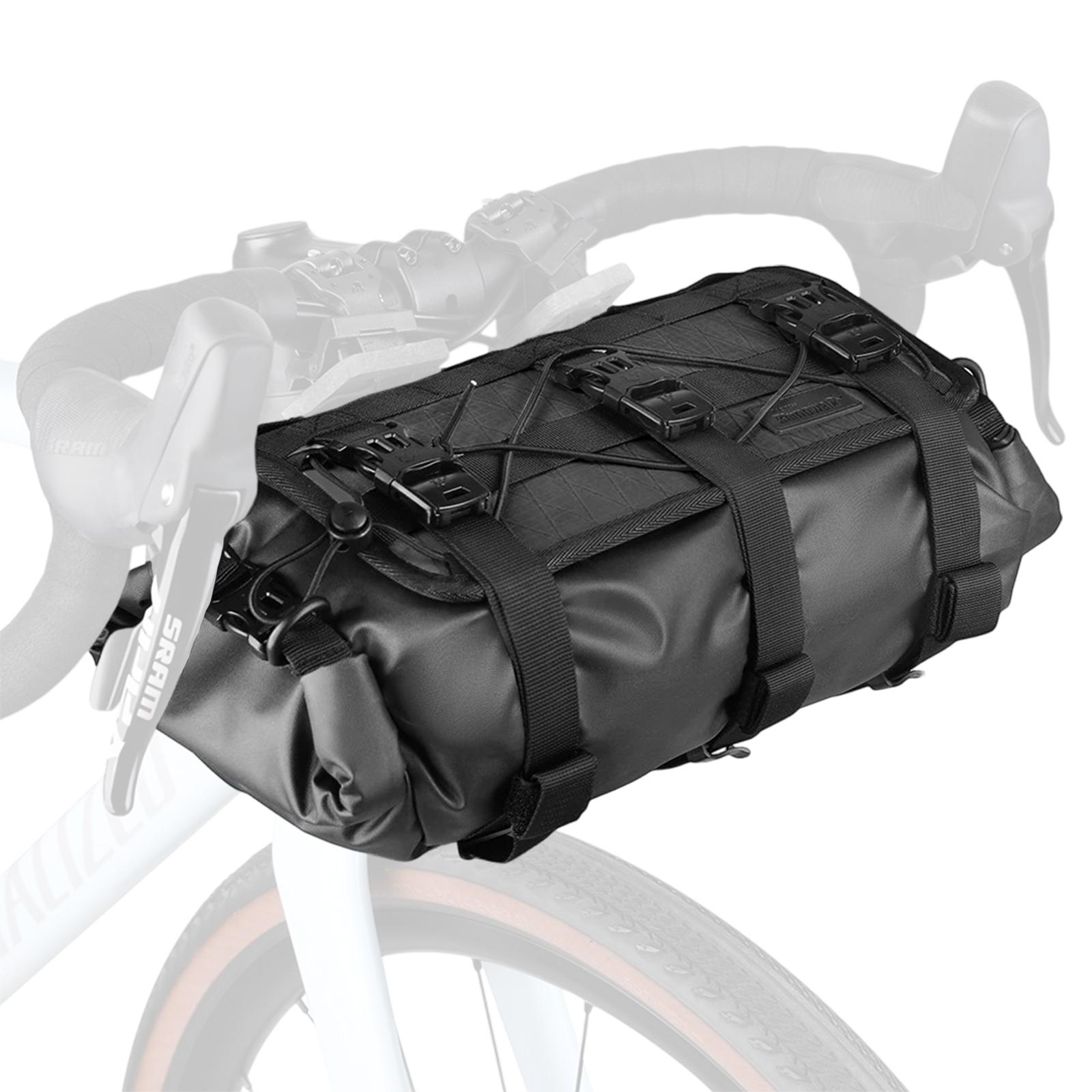 Велосумка на руль Rhinowalk BHD0011 8-13л водонепроницаемая Черный (RWK-BHD0011-7320)