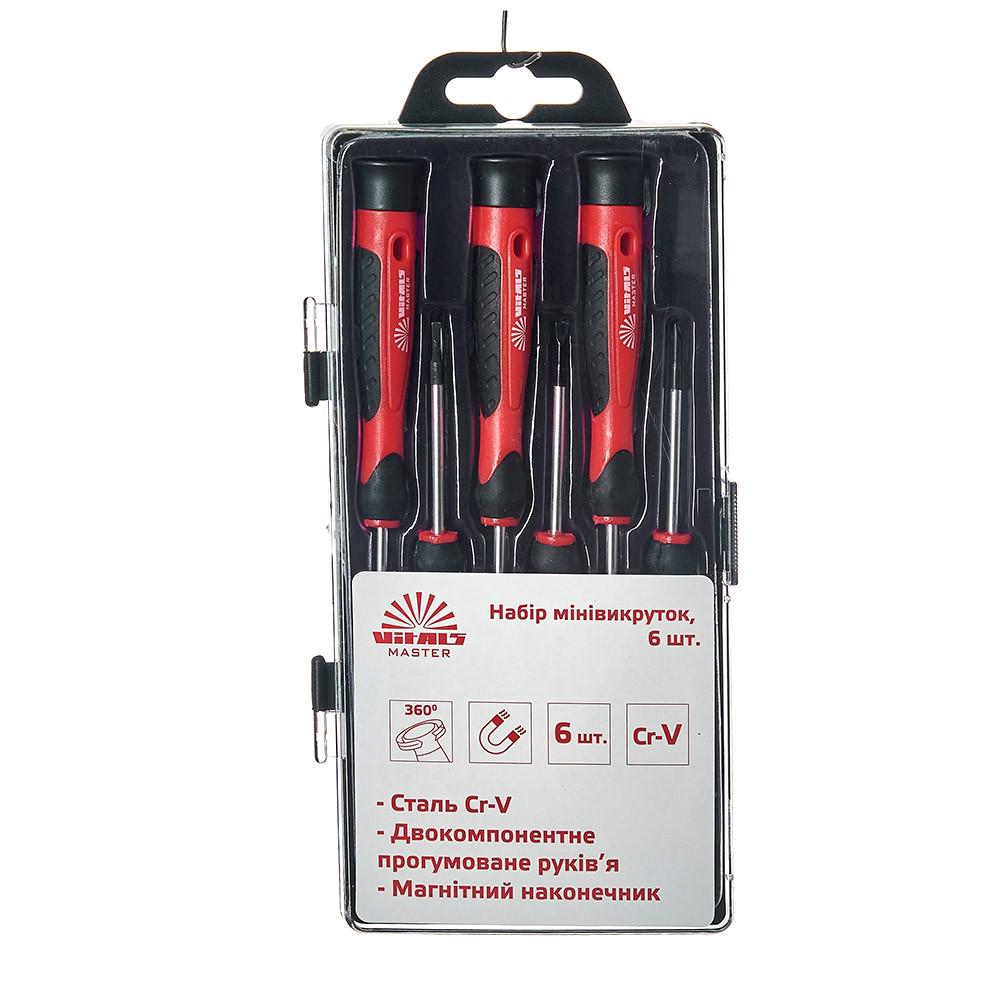 Набор мини-отверток Vitals Master 6 шт. (179544) - фото 15 Набор мини-отверток Vitals Master 6 шт. (179544) - фото 15