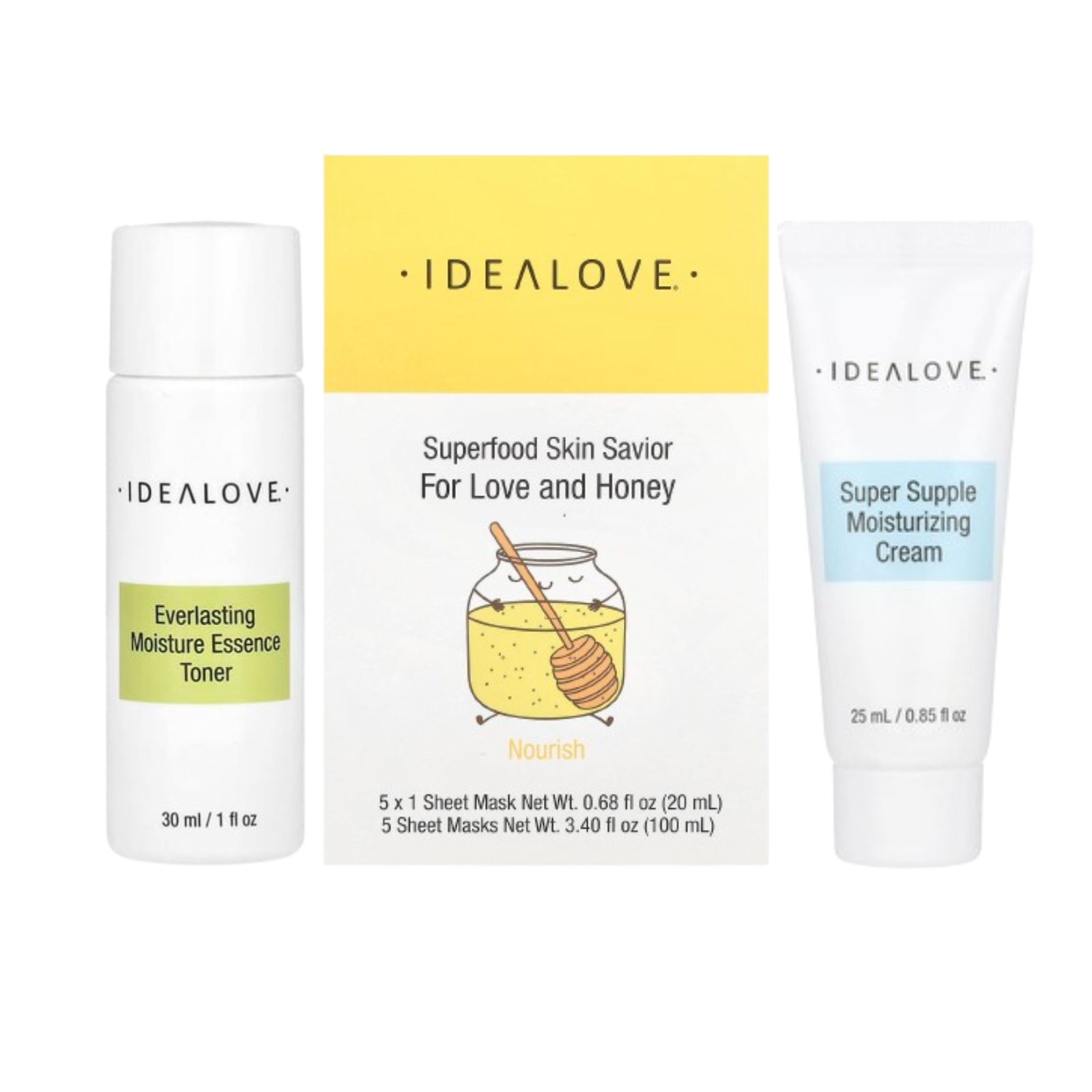 Набор средств косметики Idealove для ежедневного ухода 3 пр. (30642491)