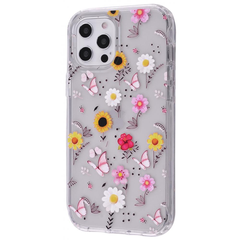 Чехол PRC Spring Flowers TPU case для iPhone 12 Pro Max Wildflower с рисунком - фото 1