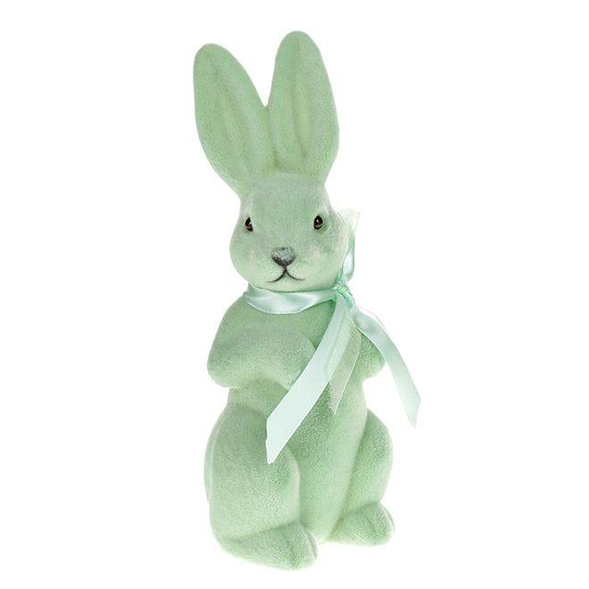 Фигурка пластиковая Flora Пасхальный Кролик 22 см Мятный (40339)