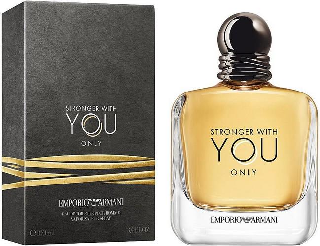 Туалетная вода для мужчин Giorgio Armani Emporio Armani Stronger With You Only 100 мл (84209)
