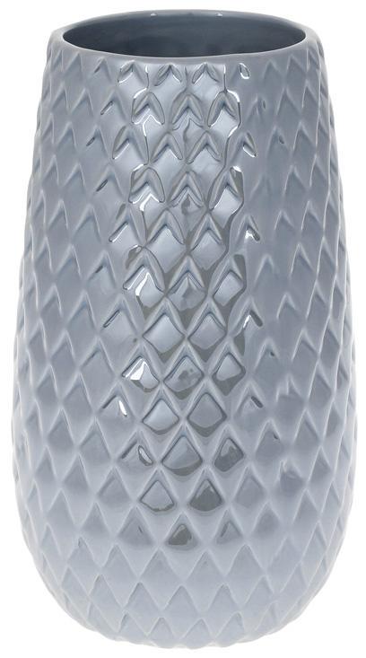 Ваза керамическая Endrite 20 см Жемчужный серый (BD-733-359) Ваза керамическая Endrite 20 см Жемчужный серый (BD-733-359)