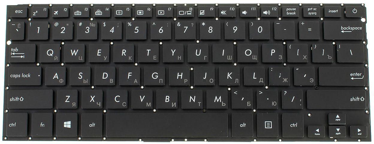 Клавиатура для ноутбука Asus BX310/BX310UF матовая (0KNB0-2132RU00)