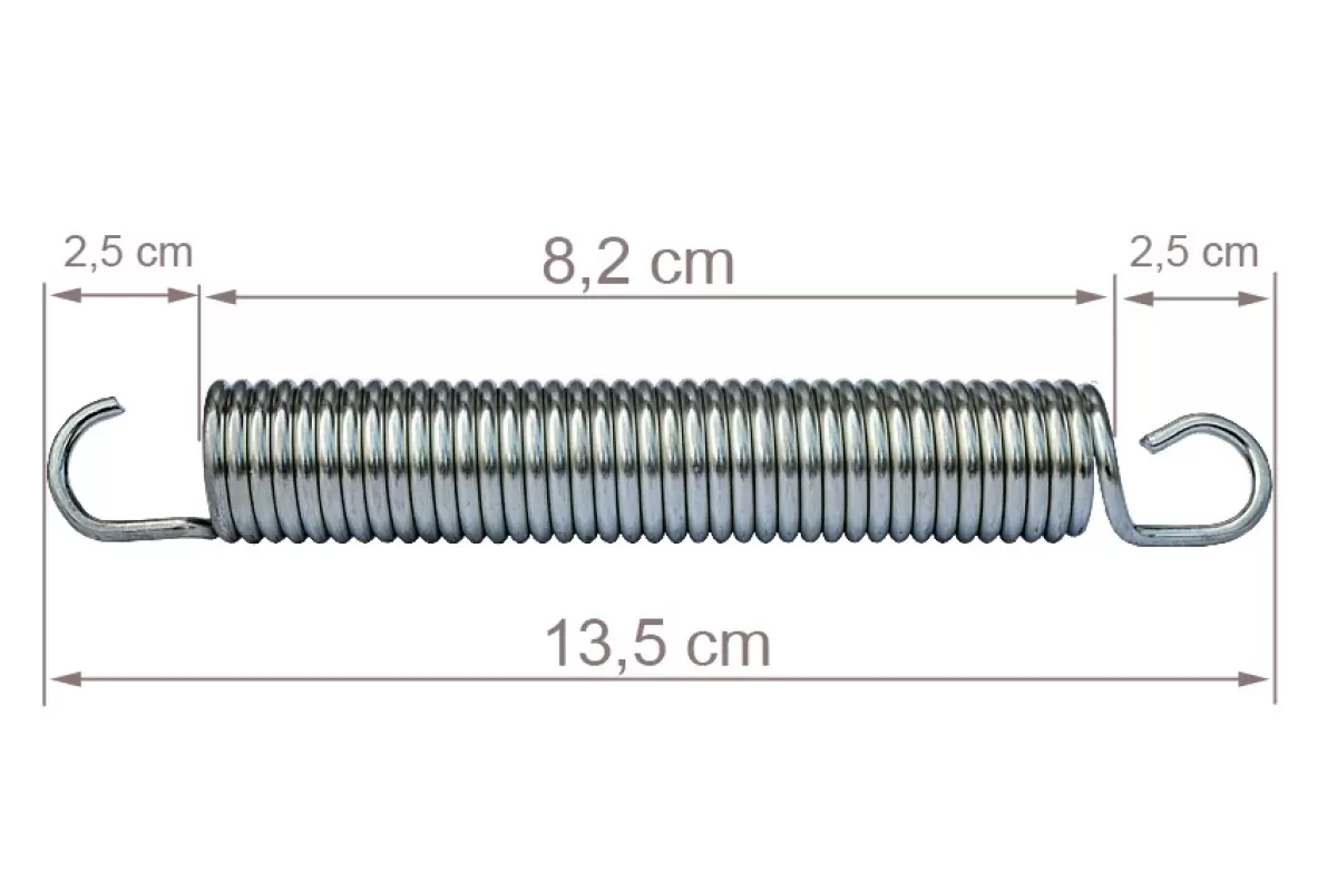 Пружина для батута 13,5 см 28 витка (15343140) - фото 3