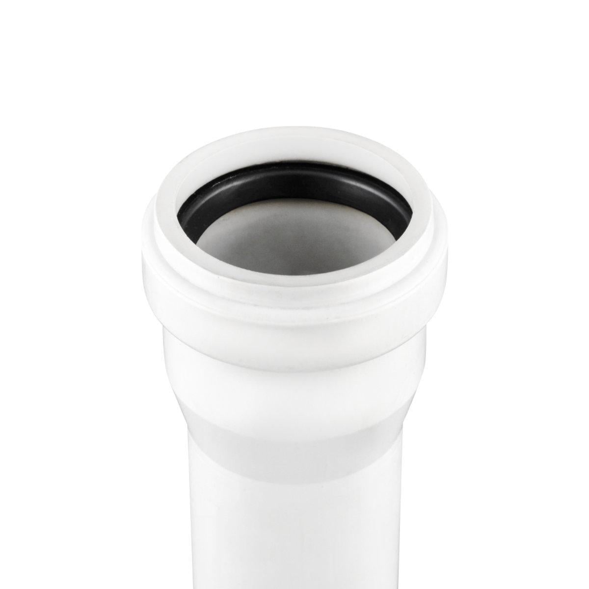 Труба внутрішньої каналізації ValRom CA010110050 d 110x5,3 мм L500 ПВХ шумопоглинаюча (7532)