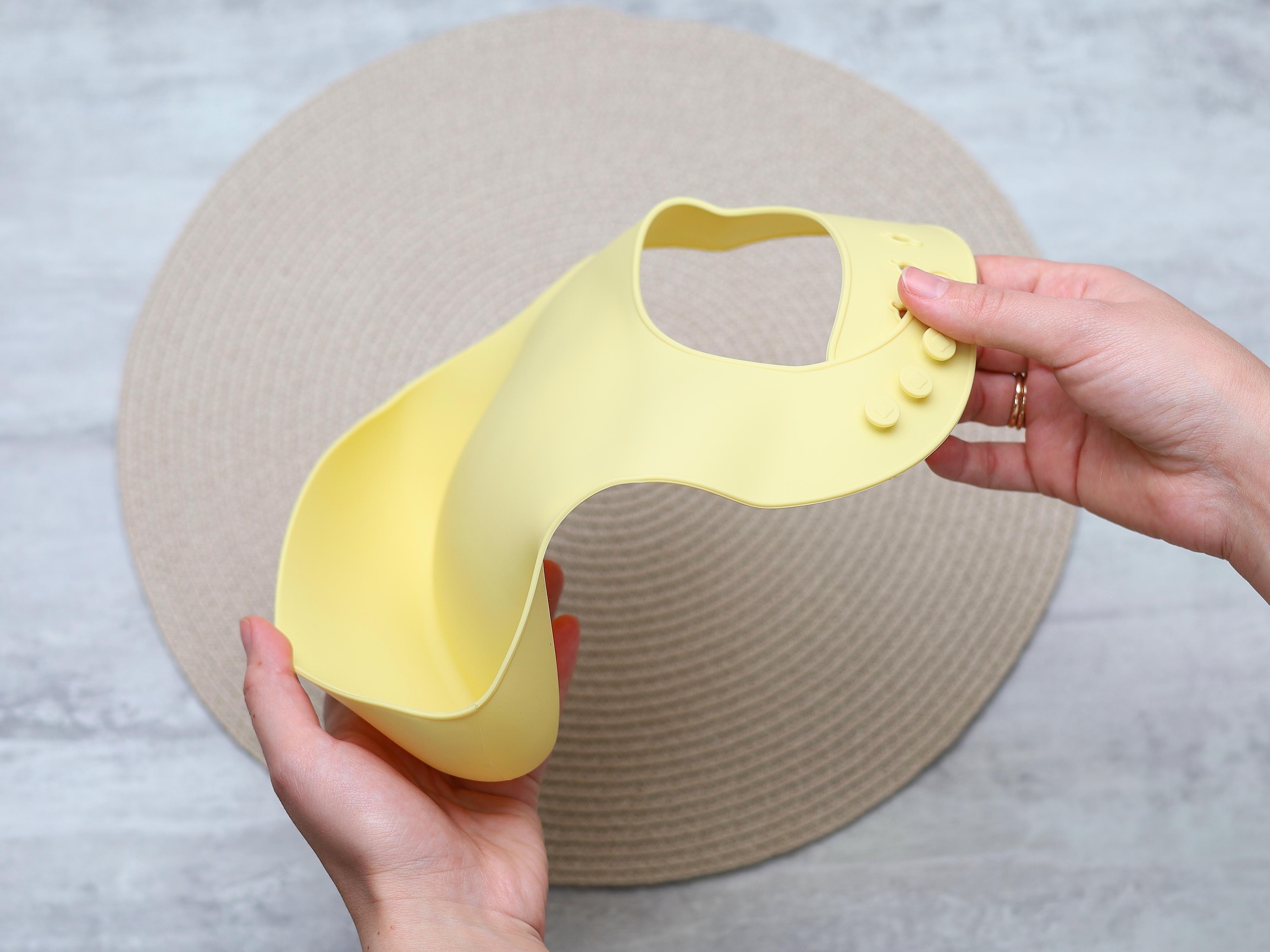 Дитячий набір силіконового посуду з 5 предметів Лимонний (LJC-0408) - фото 5 Дитячий набір силіконового посуду з 5 предметів Лимонний (LJC-0408) - фото 5