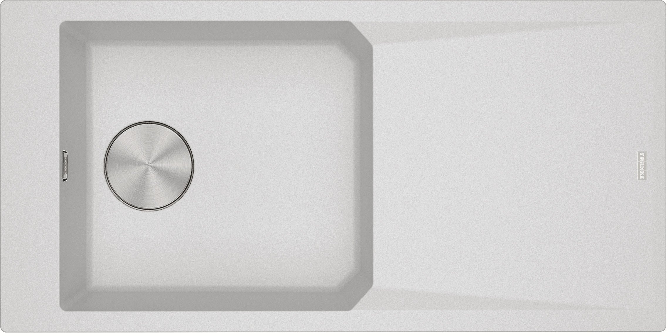 Кухонная мойка Franke FX FXG 611-100 гранитная врезная оборотная Белый (114.0517.154)