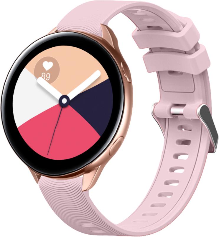 Ремешок Bend для Galaxy Watch Active Pink (18047)