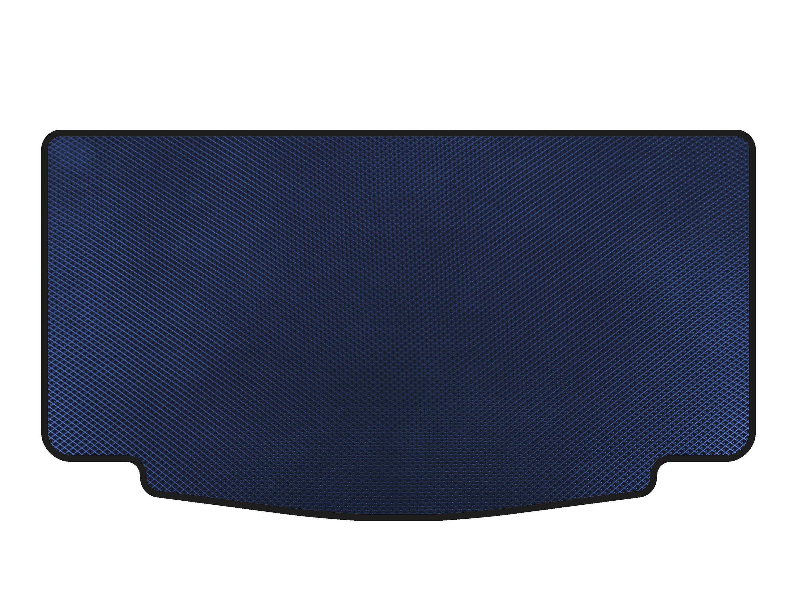 Килимок автомобільний EVA Digital Designs для Hyundai I-10 2014-2017 рр. етилвінілацетат Синій