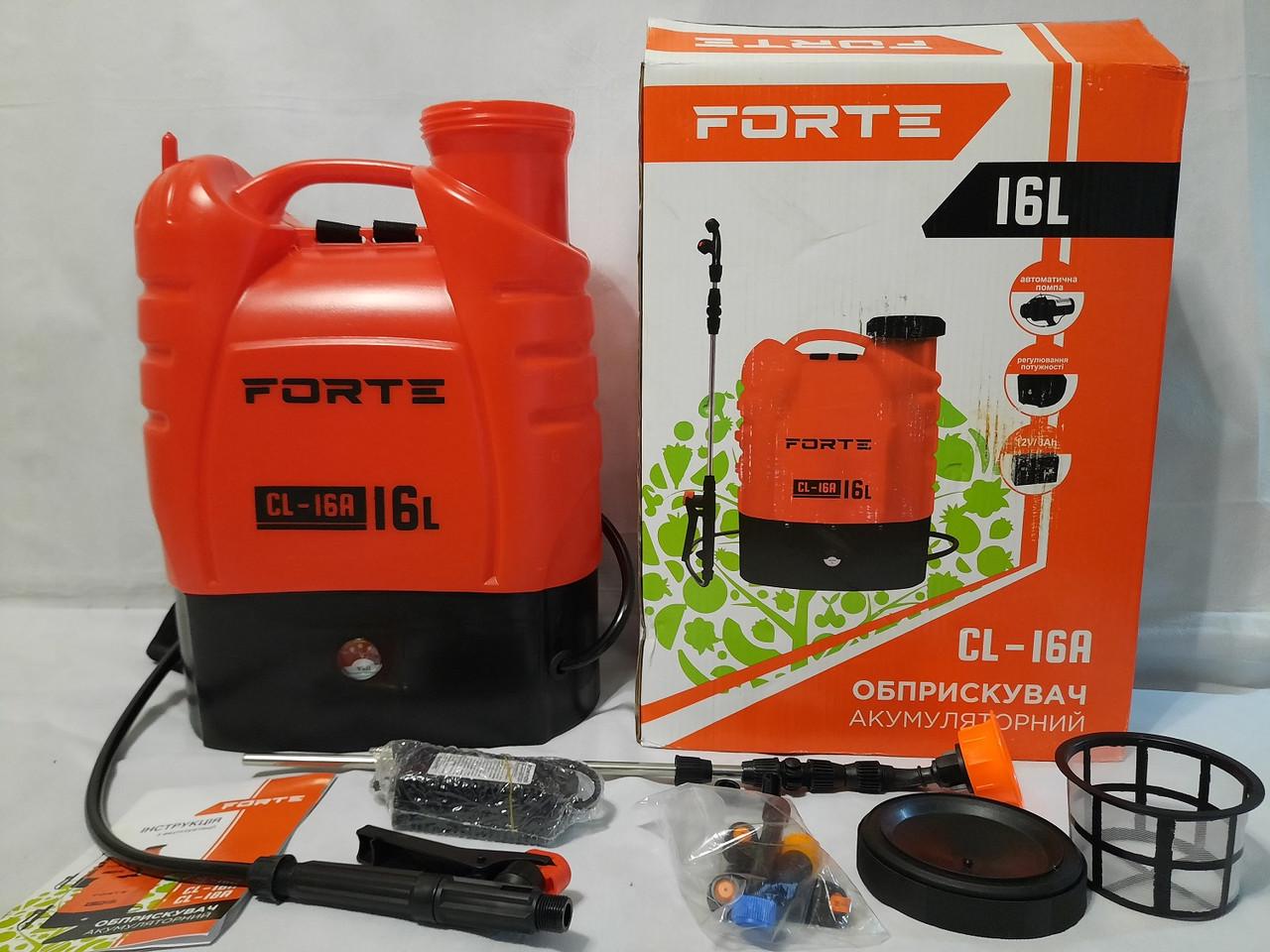 Опрыскиватель аккумуляторный Forte CL-16A