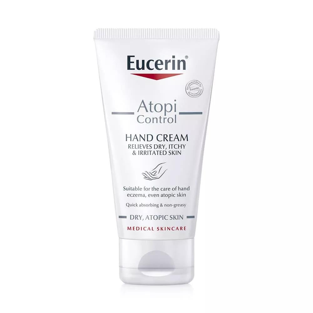 Крем интенсивный Eucerin AtopiControl Hand Intensiv-Creme для сухой и атопической кожи рук 75 мл (2443793325)