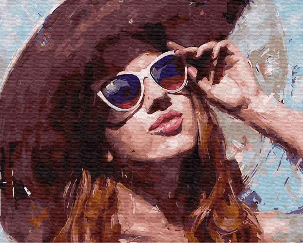 Картина по номерам Brushme Взгляд на солнце 40x50 см (BRM31081)