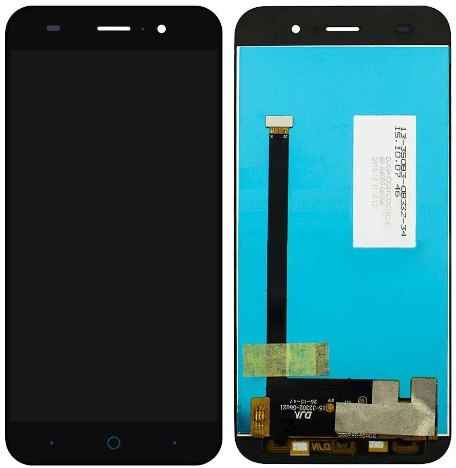 Модуль дисплей/сенсор ZTE Blade D6/V6/X7 Black (000001447) - фото 2