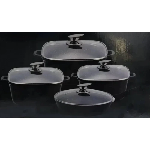 Набор посуды Benson 8 пр. (BN-389) - фото 4 Набор посуды Benson 8 пр. (BN-389) - фото 4