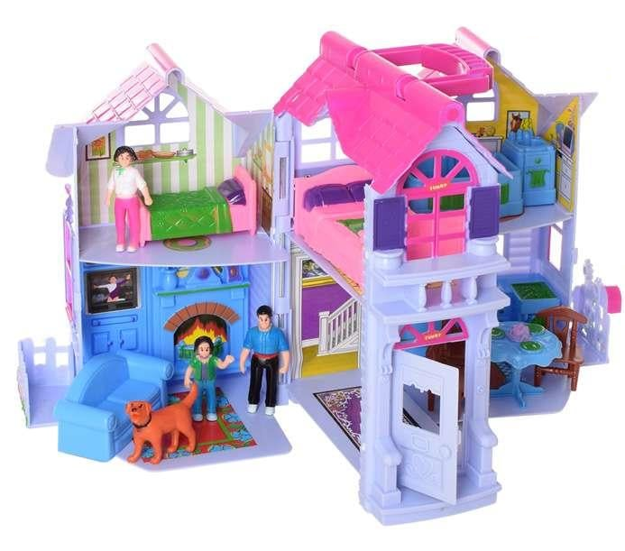 Будиночок іграшковий з меблями Metr+ (F611)