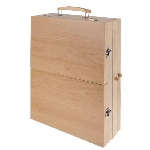 Набор для рисования и творчества в деревянном чемодане с мольбертом 83 пр. 30 л для рисования - фото 8 Набор для рисования и творчества в деревянном чемодане с мольбертом 83 пр. 30 л для рисования - фото 8