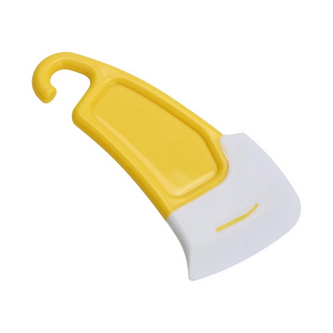 Скребок-лопатка для мытья посуды силиконовый (UNVSLK-YLW-0704) Скребок-лопатка для мытья посуды силиконовый (UNVSLK-YLW-0704)