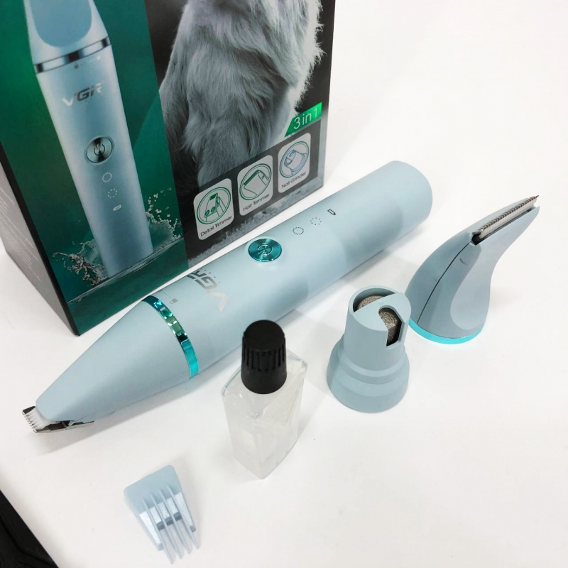 Машинка для стрижки тварин VGR V-205 3в1 акумуляторна (tf7464) - фото 18 Машинка для стрижки тварин VGR V-205 3в1 акумуляторна (tf7464) - фото 18