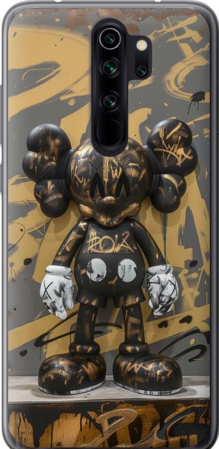 Чехол на Xiaomi Redmi Note 8 Pro Bronze kaws (6097u-1783-42517)