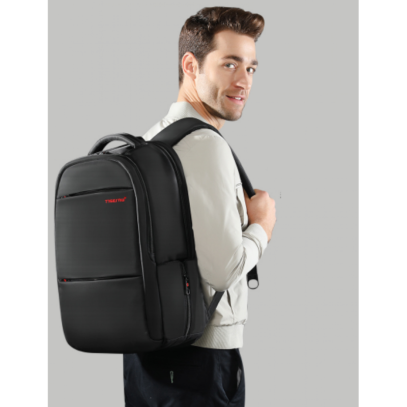 Рюкзак чоловічий міський 48x34 см Чорний (641) - фото 3 Рюкзак чоловічий міський 48x34 см Чорний (641) - фото 3