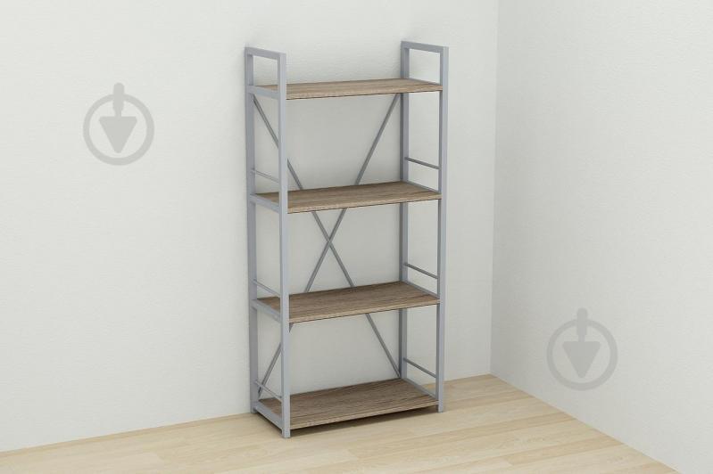 Этажерка Ferrum-decor Конект 120x60x28 см Дуб сонома (XK00215)