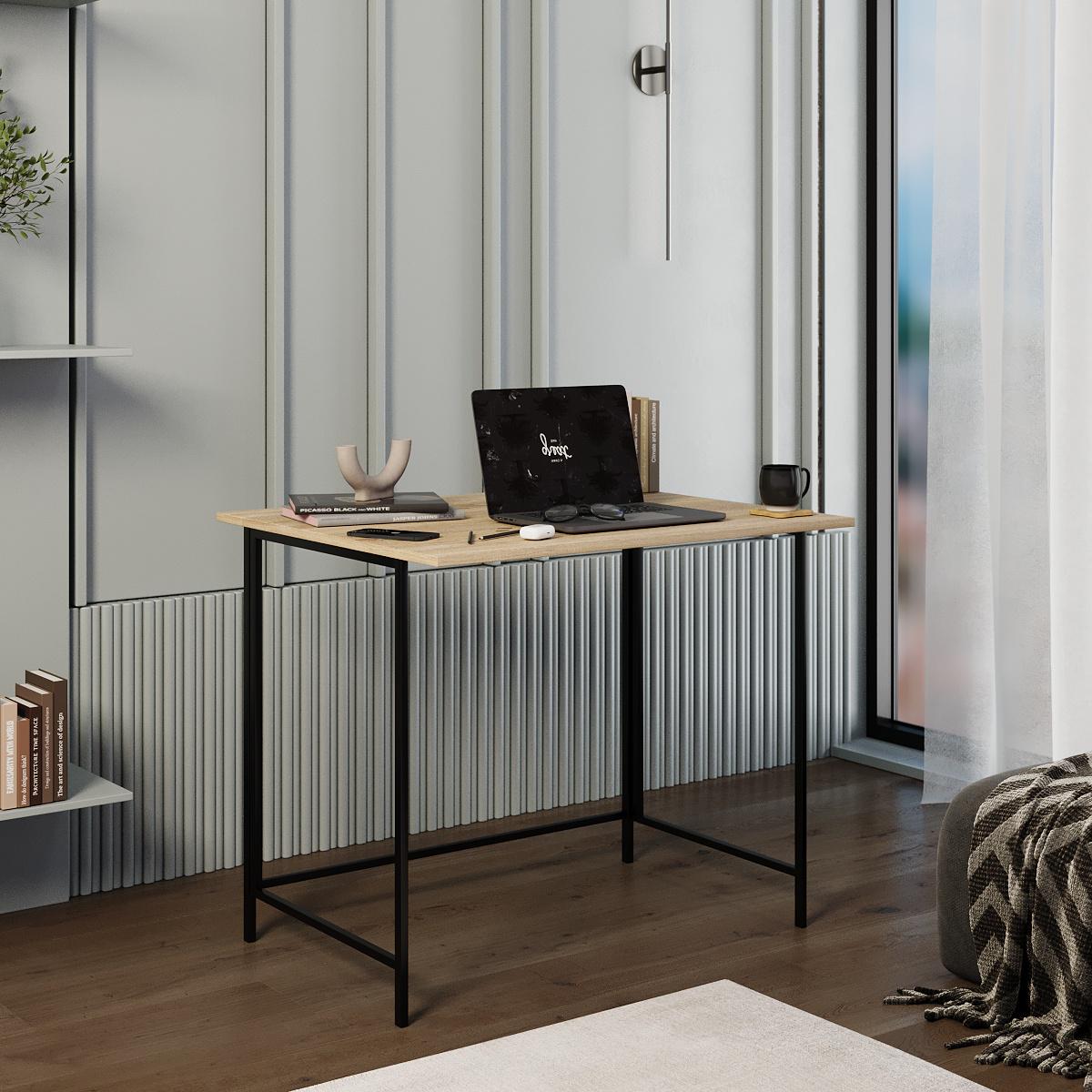 Стол-трансформер Sly 900x570x770 мм Дуб Сонома/Черный (GATB24130000030) - фото 5 Стол-трансформер Sly 900x570x770 мм Дуб Сонома/Черный (GATB24130000030) - фото 5