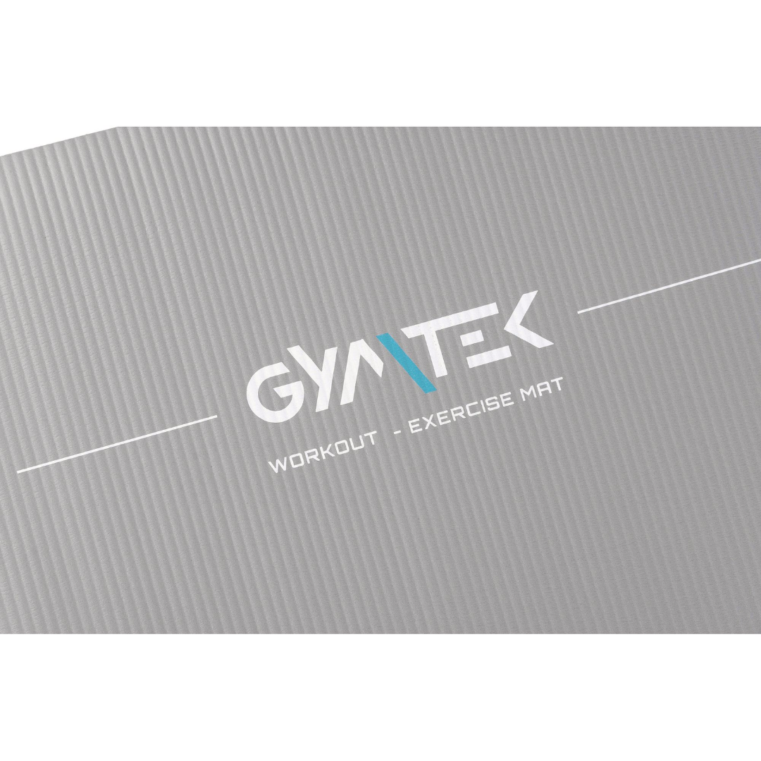 Килимок для фітнесу та йоги Gymtek NBR 1,5 см Сірий - фото 4