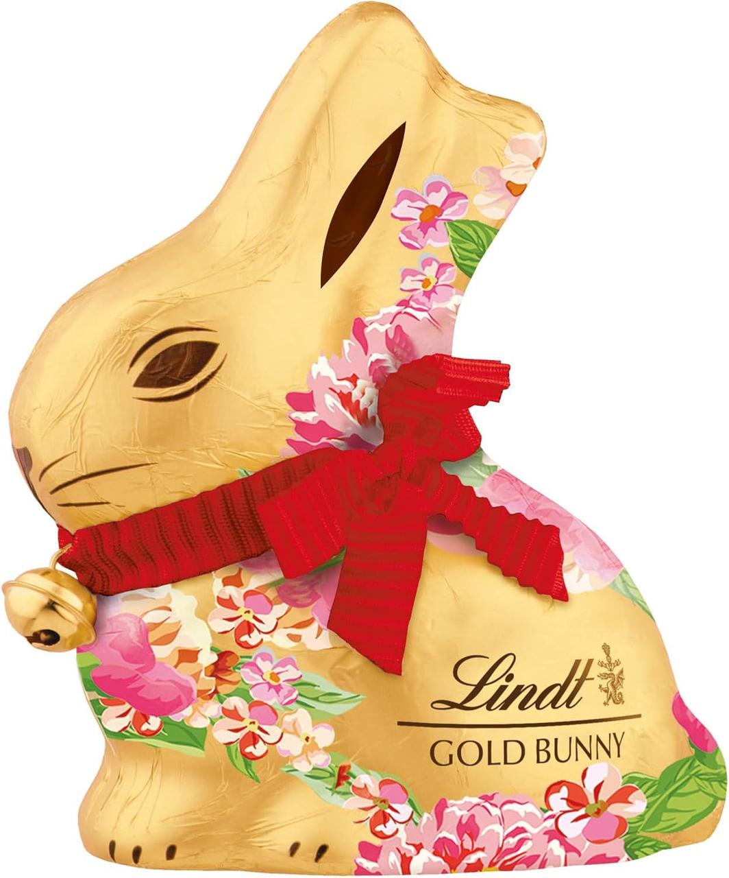 Шоколадний кролик Lindt Floral Gold Bunny Milk Chocolate Easter Bunny 200 г (2576172000)