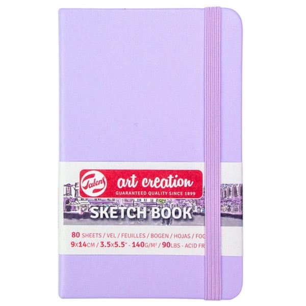 Блокнот для графики Talens Art Creation Royal Talens 140 г/м2 9x14 см 80 листов Pastel Violet (Az-271242) - фото 1