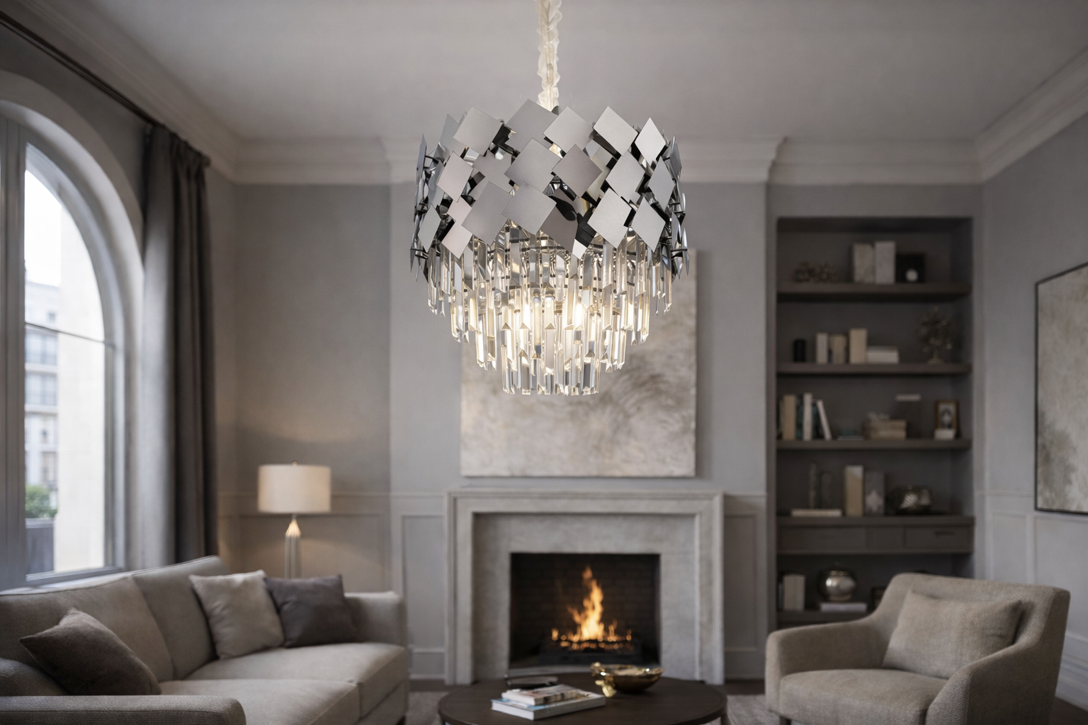 Люстра Lumen Crown на 11 ламп Е14 (2096/60CR) Люстра Lumen Crown на 11 ламп Е14 (2096/60CR)