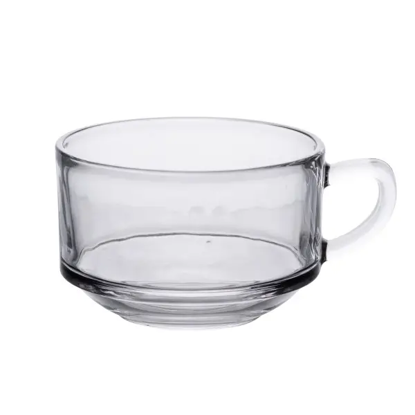 Набір склянок YIWU скляних 270 мл 6 шт. Прозорий (147-107-HP-YH-69) - фото 2