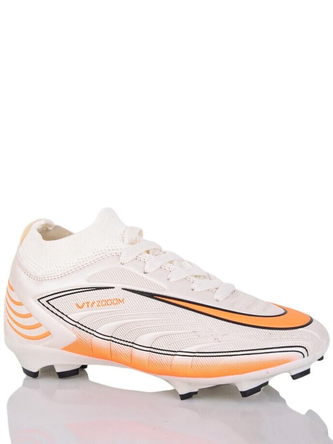 Бутсы шипованные Caroc N551-G р. 34 Молочный