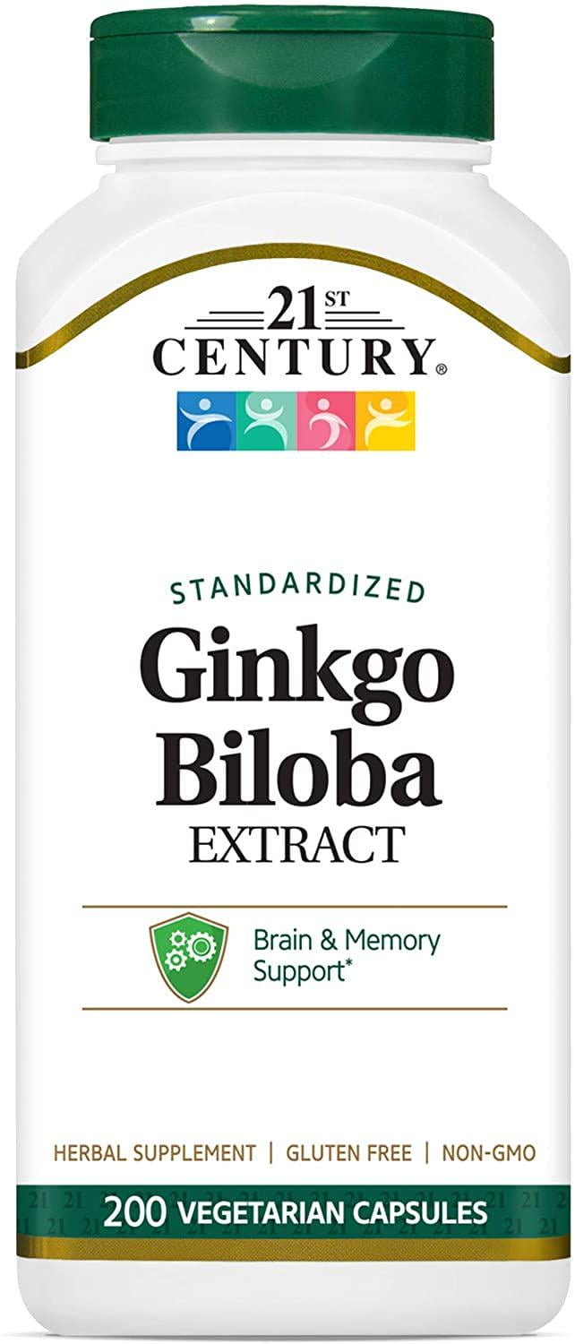 Витамины Ginkgo Biloba Extract 60 мг 200 капсул
