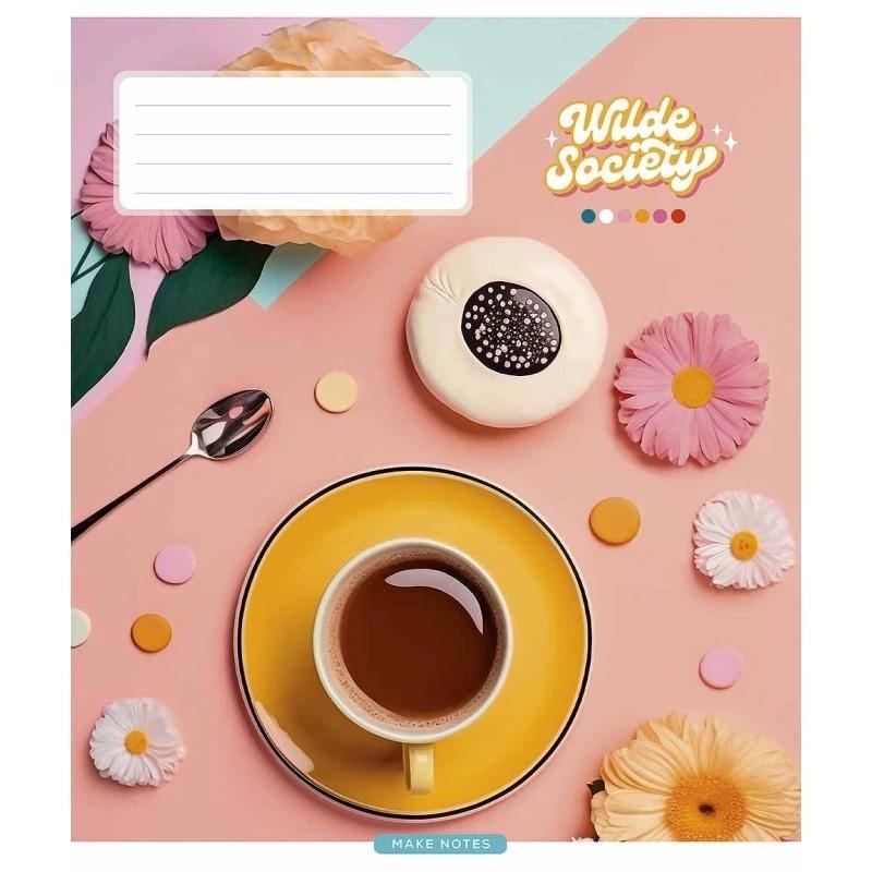 Тетрадь общая Школярик Wilder society в линию 36 листов